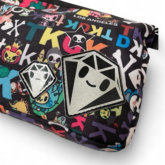 NEW Tokidoki Small Crossbody Bag w/ Purse Charm TKDK Los Angeles Rare HTF NWT - Picture 3 of 6